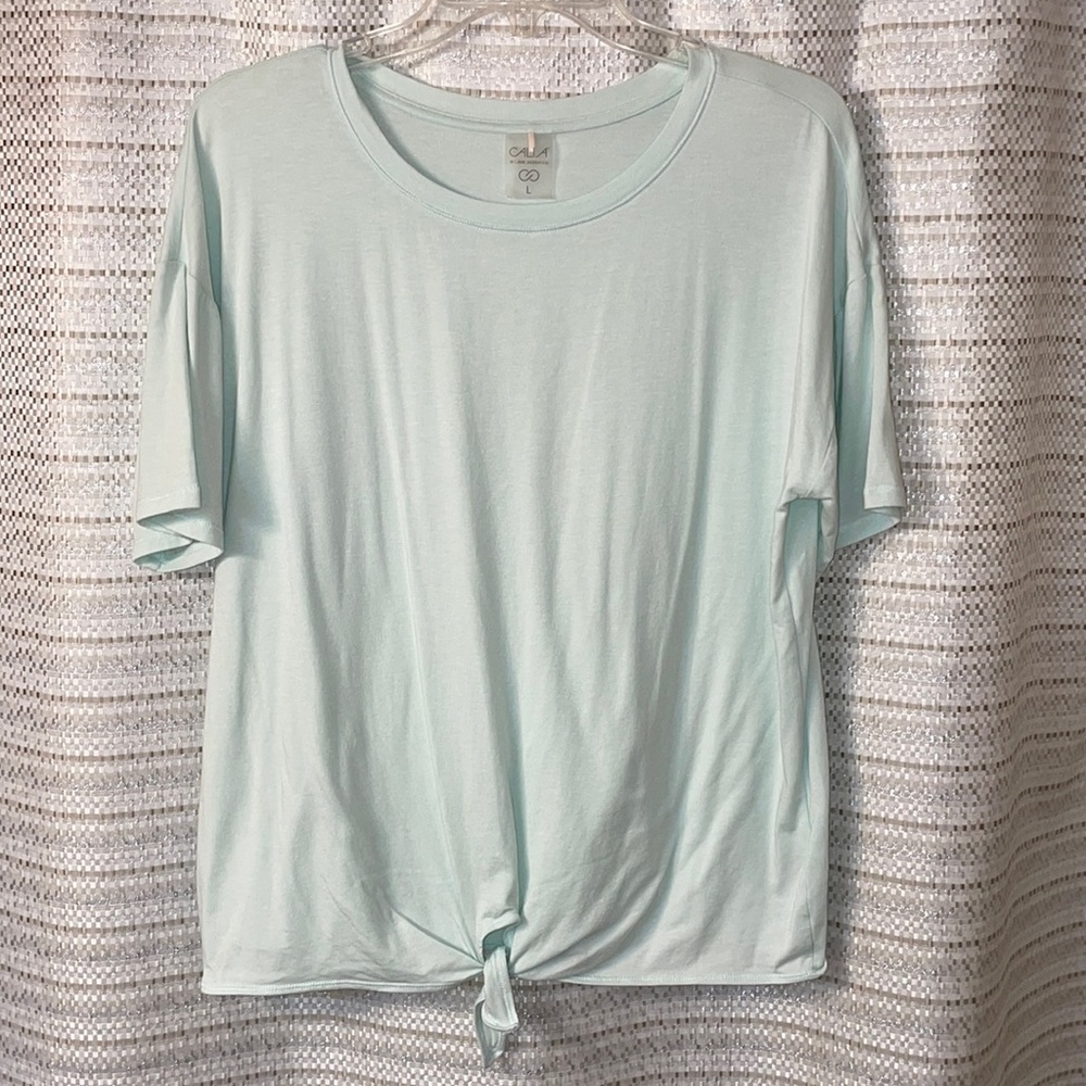 Calia womens work out tie front tee by Carrie Underwood